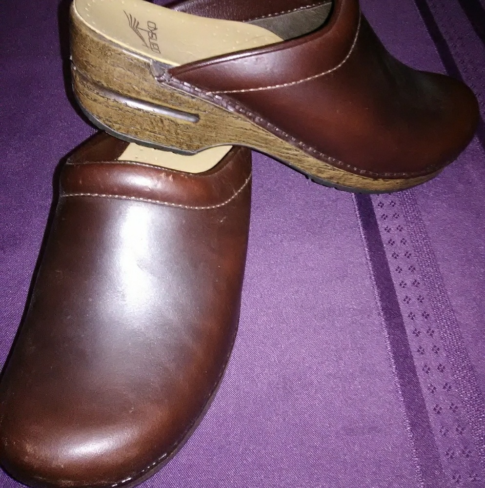Dansko Brown leather Wedge